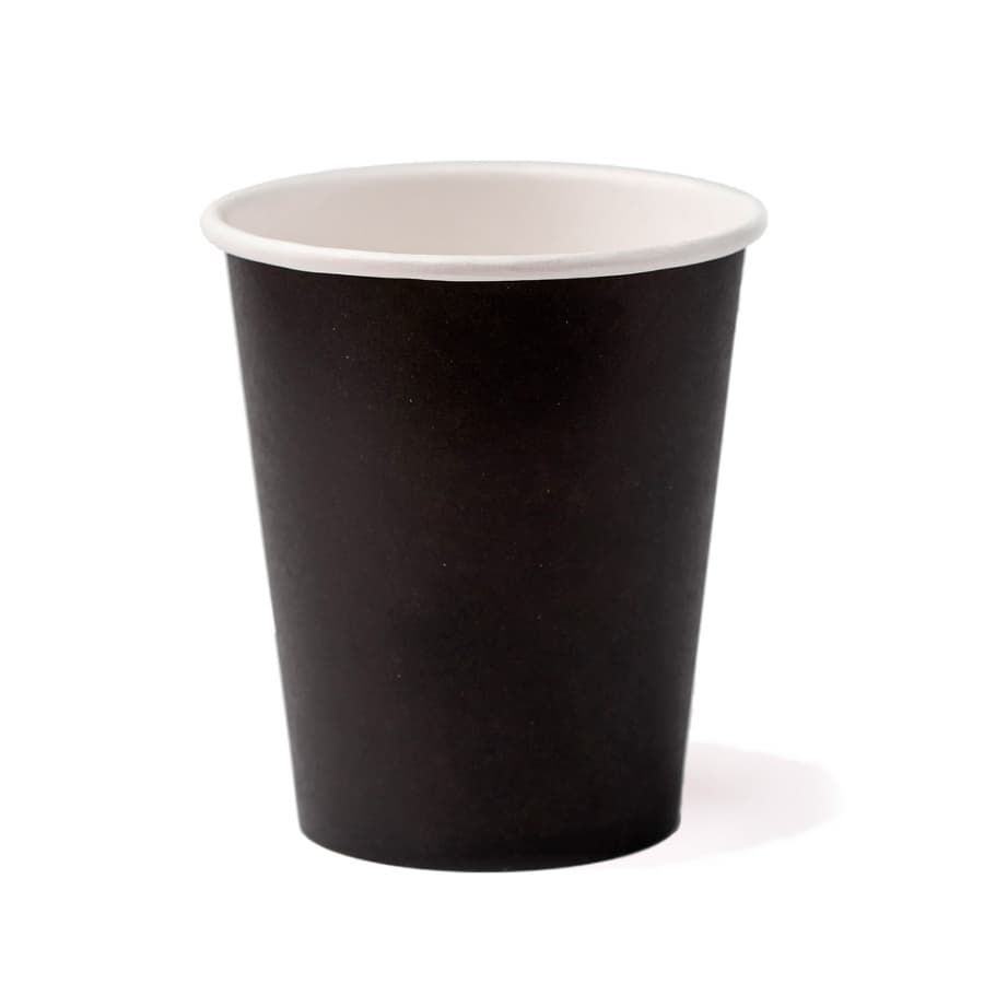 Стакан однослойный черный